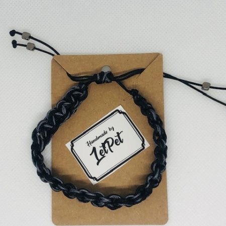 Miesten rannekoru, musta-harmaa