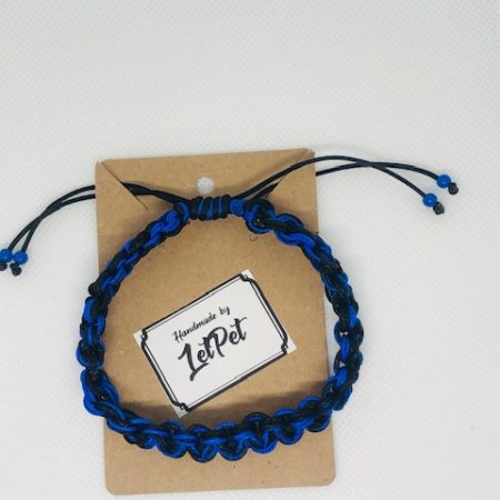 Miesten rannekoru, musta-sininen